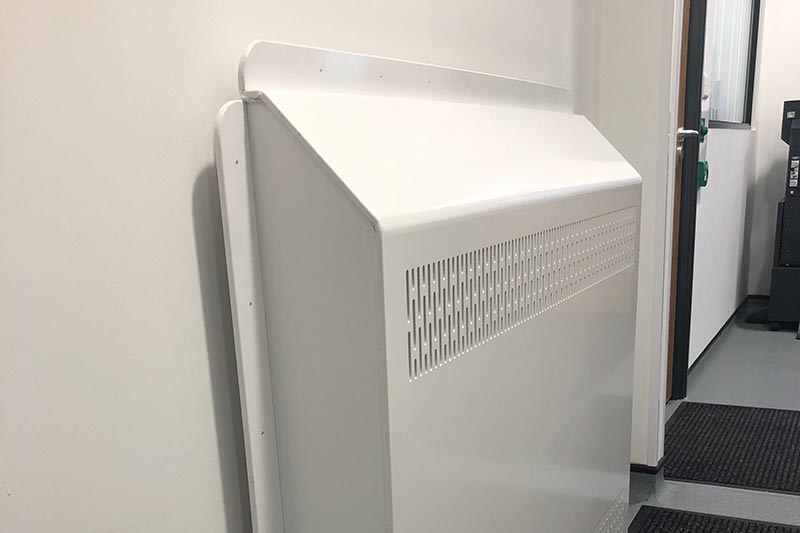 Bespoke Radiator Cover - Sloping